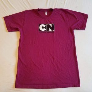 purple Cartoon Network shirt size M